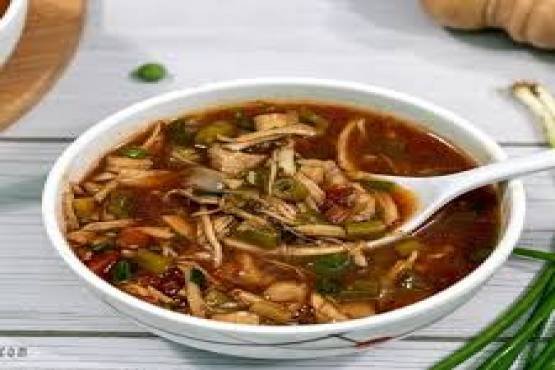 Chicken hot and sour soup