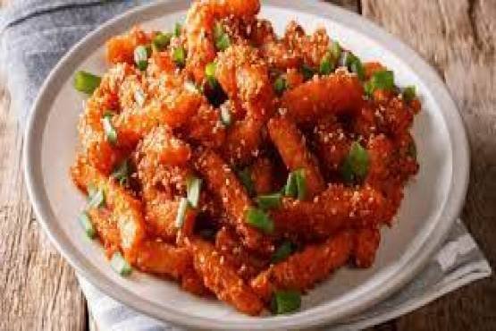 Honey Chilli Potato