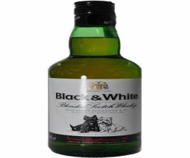 BLACK & WHITE BLENDED SCOTCH WHISHKY